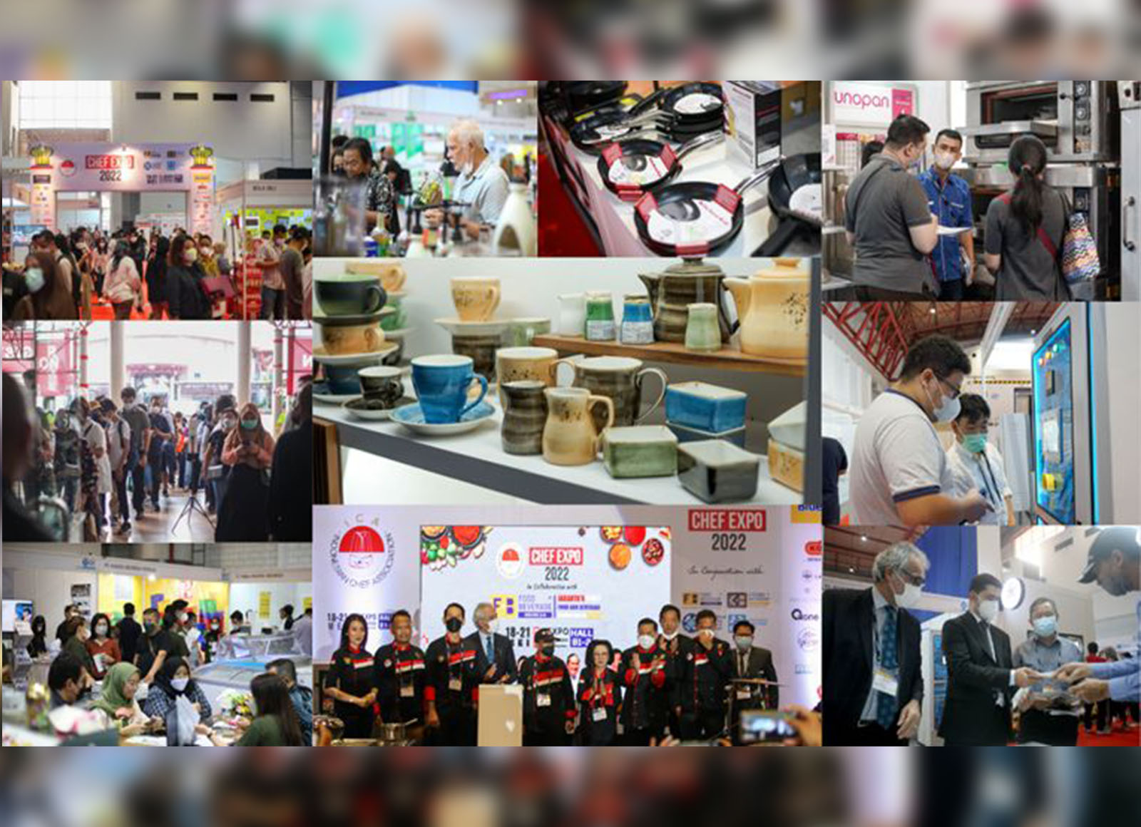 Pameran Mega Show Wakeni Food + Beverage Indonesia, Kitchen + Bathroom Indonesia, International Indo