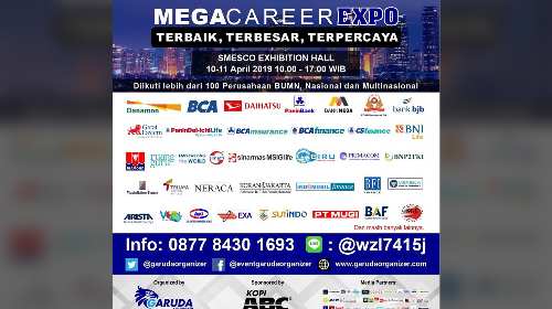 Mega Career Expo Jakarta | Bursa Kerja Terbaik, Terbesar dan Terpercaya
