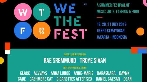 We The Fest 2019 Luncurkan Line-Up Fase Pertama