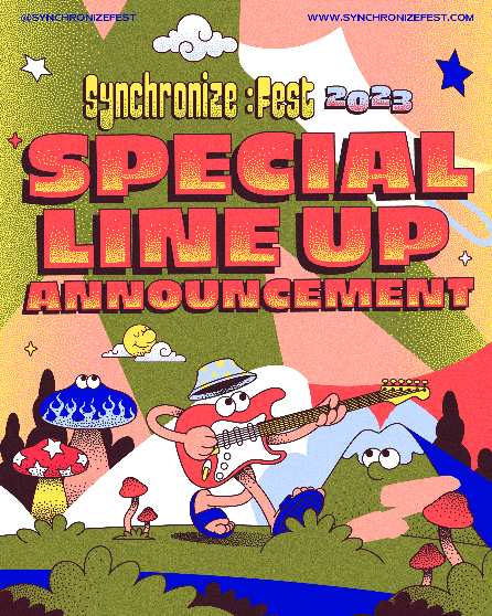 Pengumuman Line Up Spesial Synchronize Fest 2023!