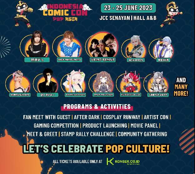 Kolaborasi Untuk Akselerasi Industri Kreatif Di Indonesia Comic Con Pop Asia 2023