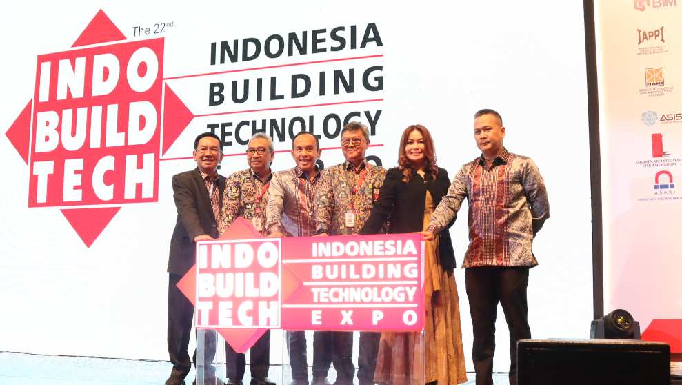 IndoBuildTech Expo 2023 Resmi Dibuka Dan Digelar Lebih Besar
