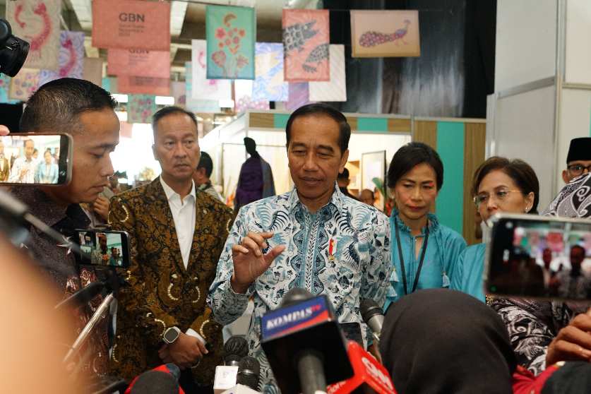 Presiden RI Joko Widodo Resmi Buka Gelar Batik Nusantara
