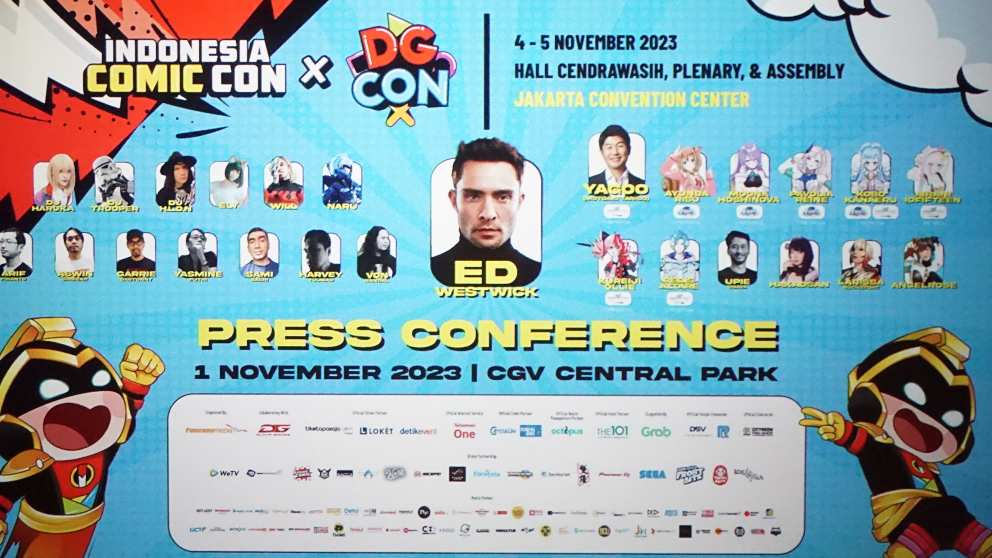 Kolaborasi Dunia Games Telkomsel dan Panorama Media di Ajang Indonesia Comic Con x DG Con 2023
