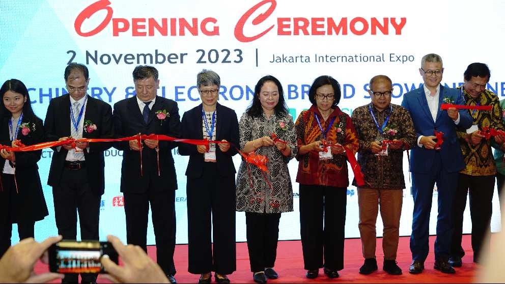 Indonesia Industrial Machinery and Electronic Product Exhibition 2023 Dibuka di Jakarta
