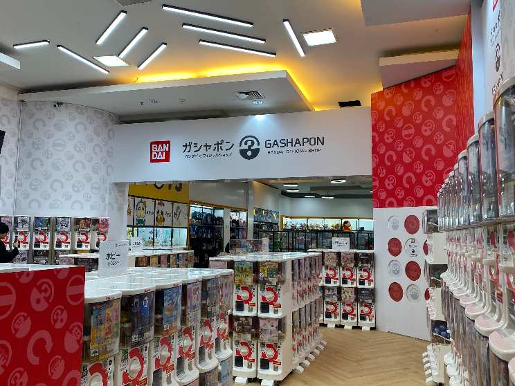 Gashapon Bandai Official Shop Telah Dibuka di Mall @ Alam Sutera!