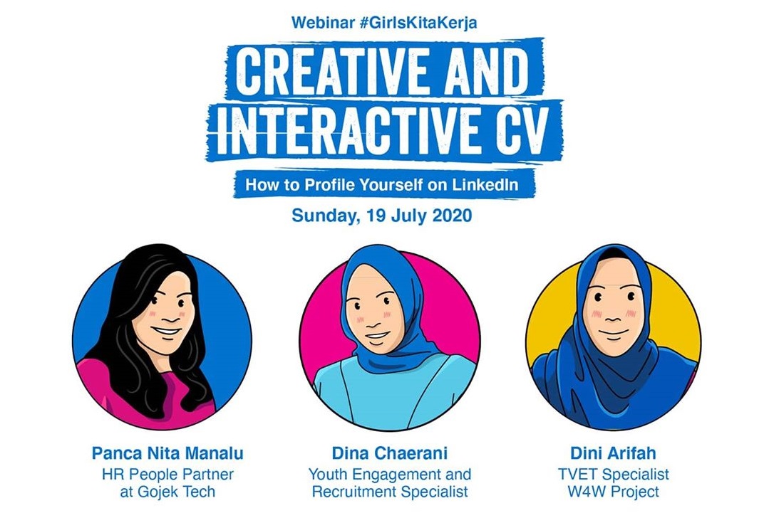 Webinar #GirlsKitaKerja - Creative And Interactive CV