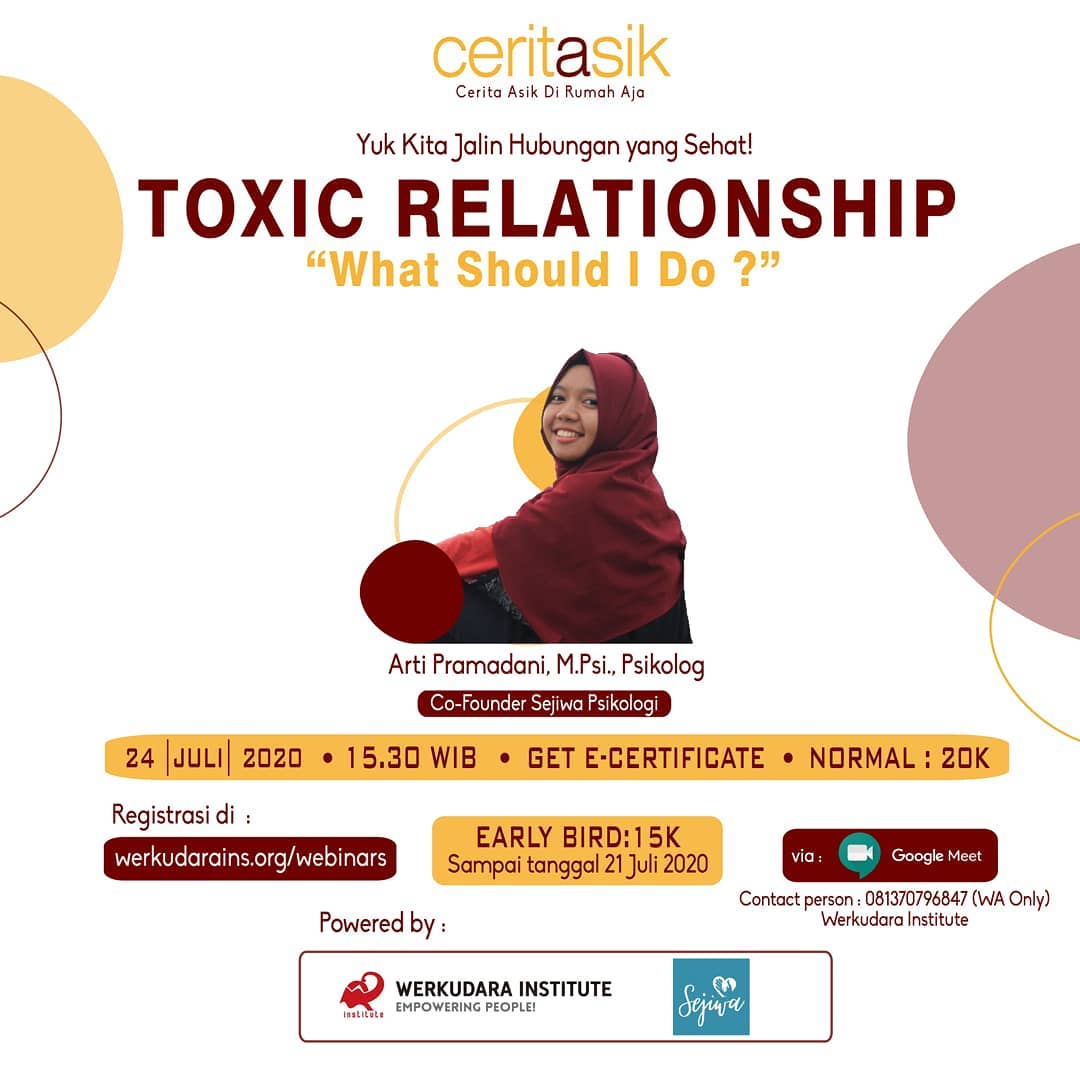 #ceritasik8 - Toxic Relationship 