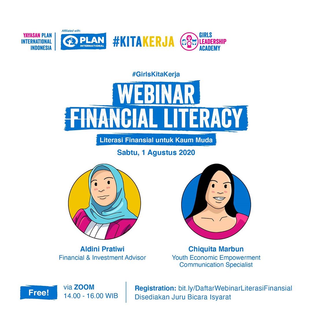 #GirlsKitaKerja - Webinar Financial Literacy