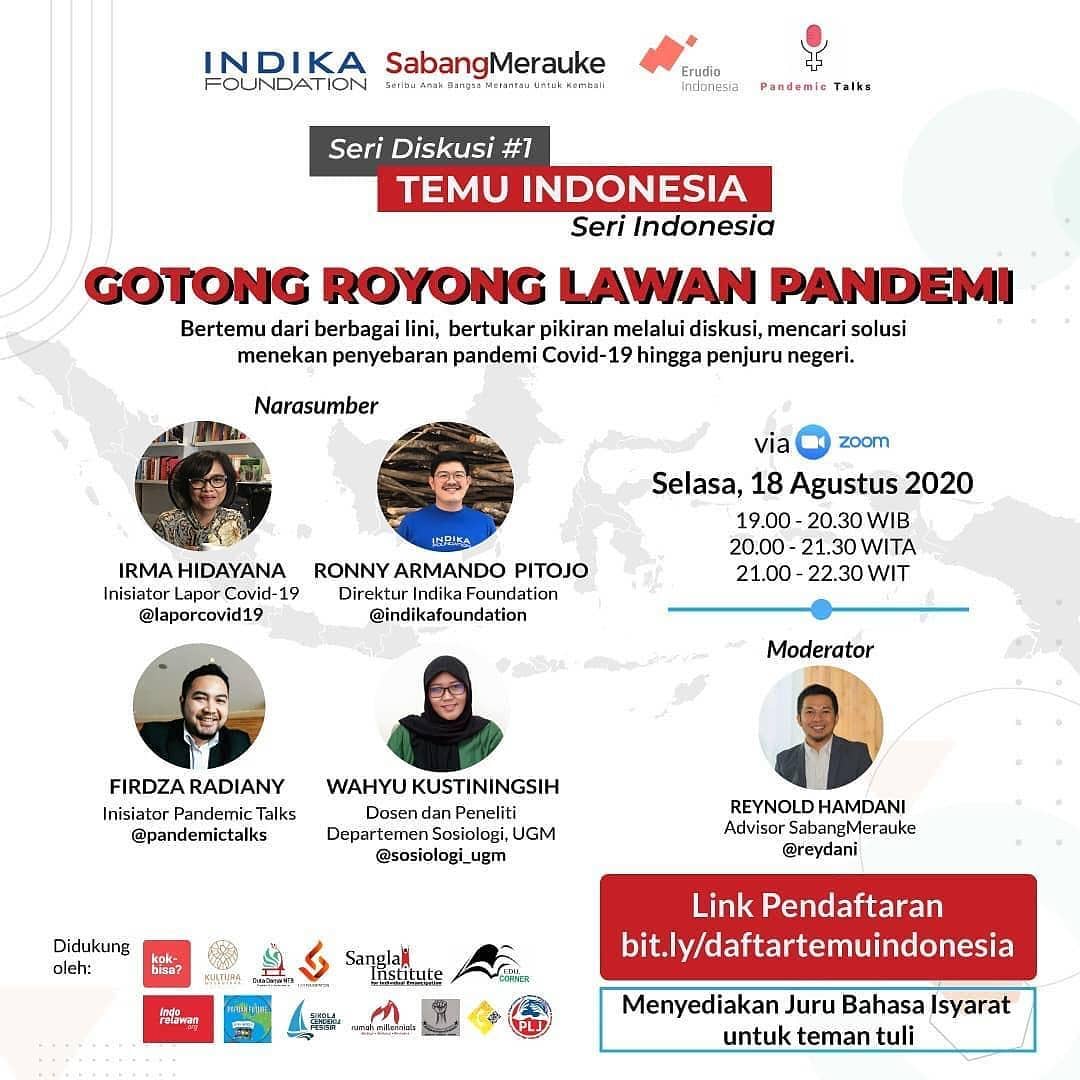  Seri Diskusi #1 Temu Indonesia - Gotong Royong Lawan Pandemi