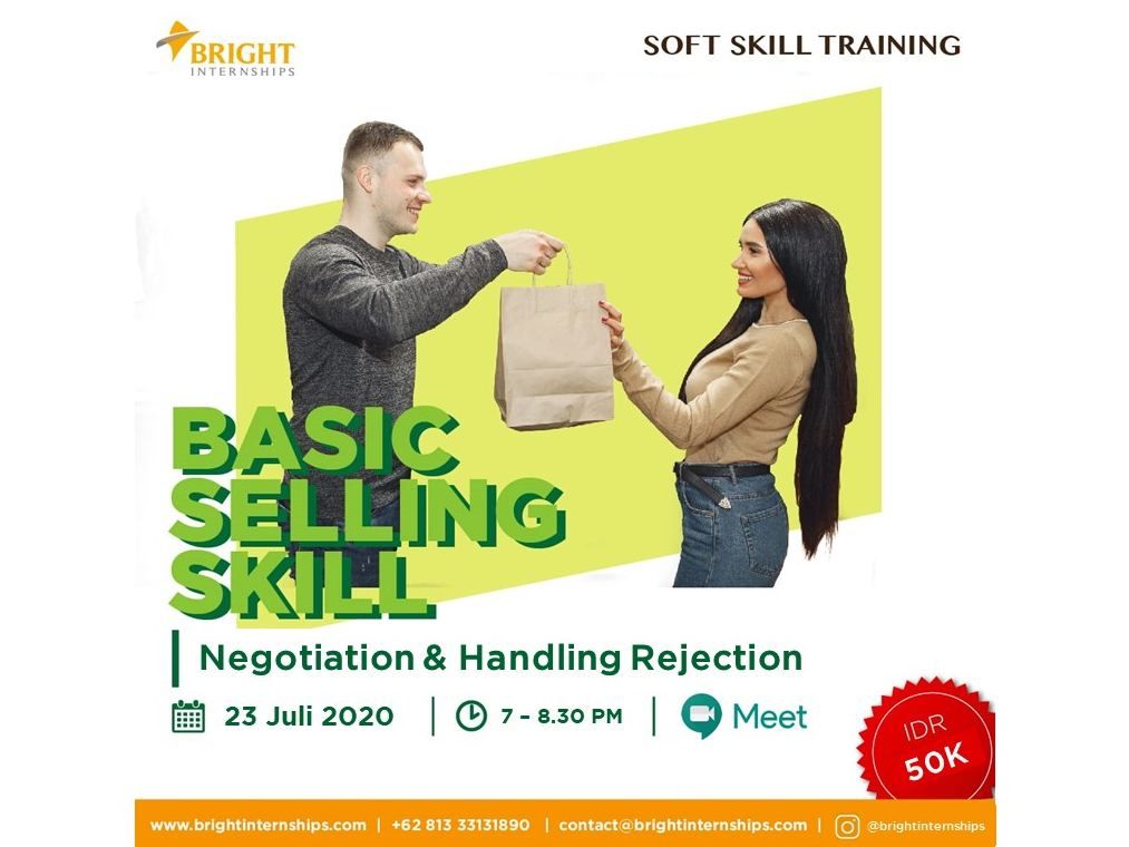 Soft Skill Training Online Class â€“ Basic Selling Skill