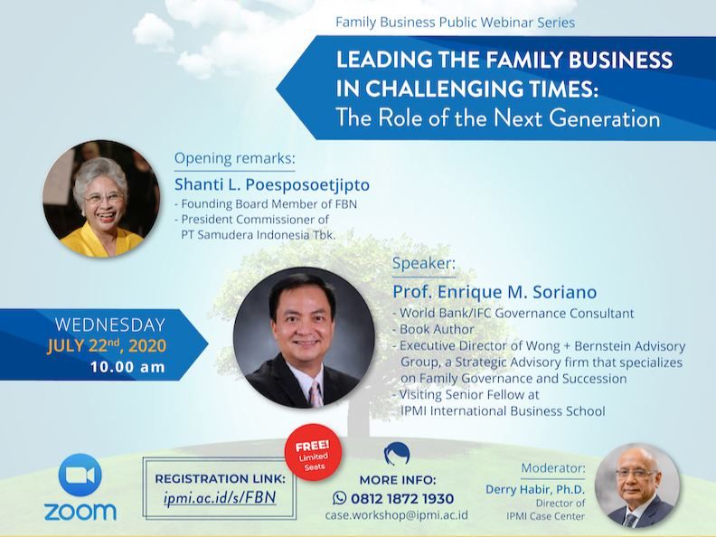 Leading the Family Business in Challenging Times: The Role of the Next Generation