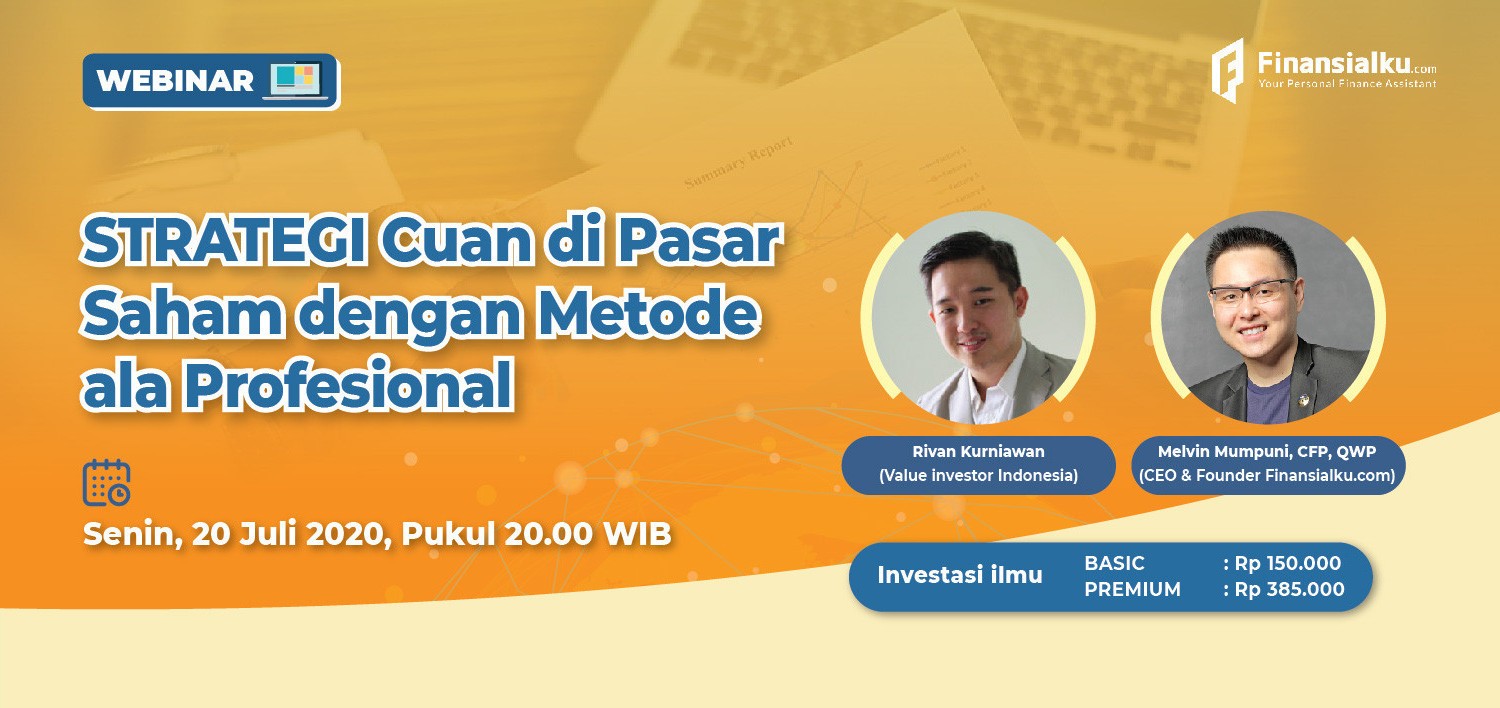 Webinar Saham Finansialku : Strategi Cuan Di Pasar Saham Dengan Metode Ala Profesional
