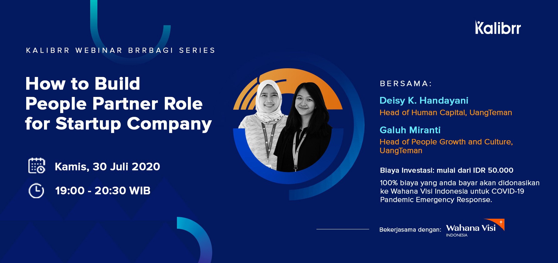 Kalibrr Webinar Brrbagi Series - How to Build People Partner Role for Startup Company