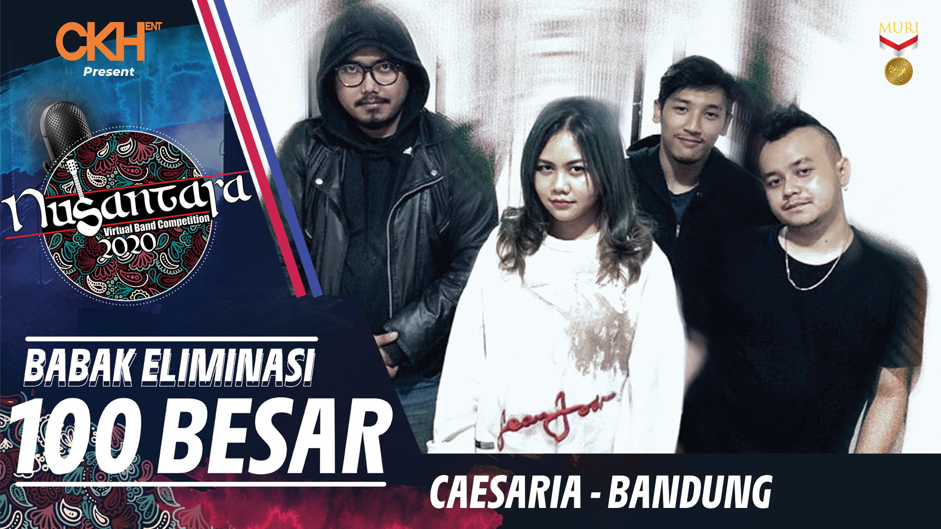 Caesaria - Eliminasi 100 Besar Nusantara Virtual Band Competition