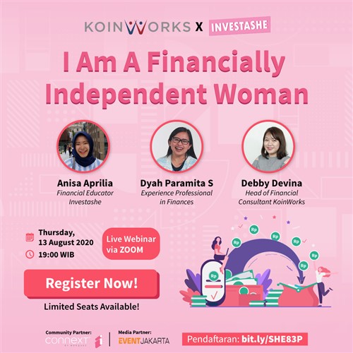 KoinWorks x Investashe : I Am A Financially Independent Woman
