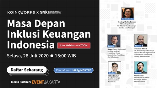 WEBINAR KoinWorks x SDNKI : Masa Depan Inklusi Keuangan Indonesia