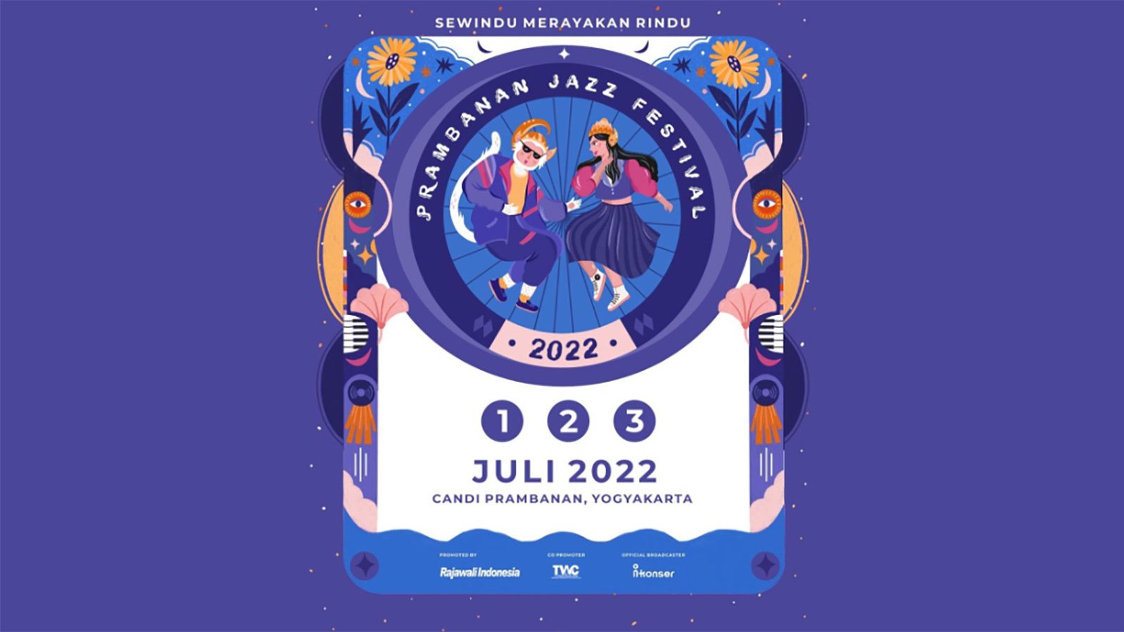 Line Up dan Cara Upgrade Tiket Prambanan Jazz Festival 2022